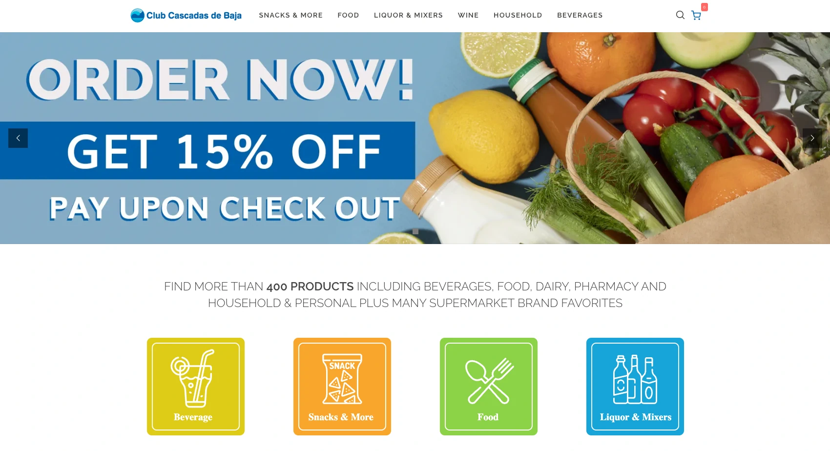 club cascadas de bajada